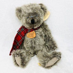 Elegante Dakin Bear Grandpa Bear w/Glasses - Estate Collection